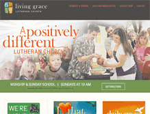 Tablet Screenshot of livinggraceomaha.org